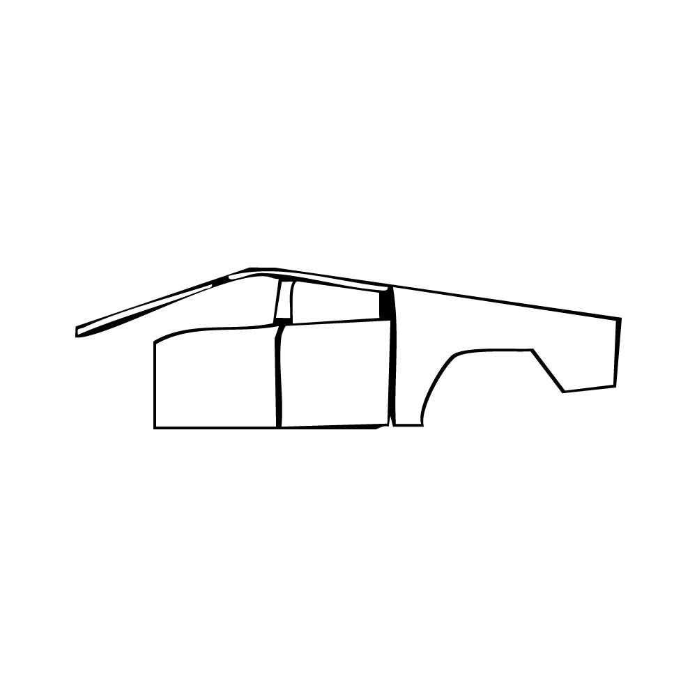 Pre-Cut PPF Tesla Cybertruck 2025 - PPF-Kits