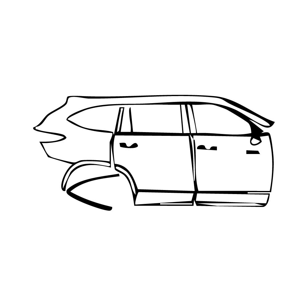 Pre-Cut PPF Toyota Crown Kluger 2025 - PPF-Kits