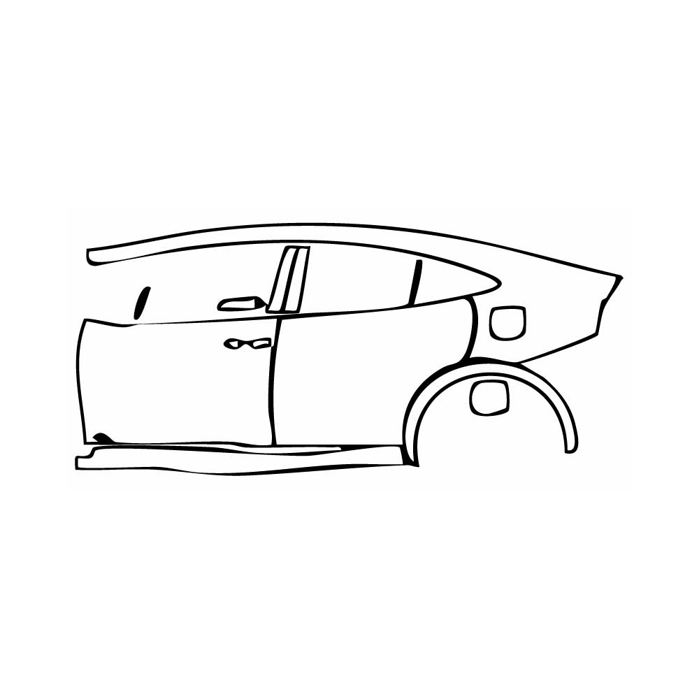 Pre-Cut PPF Toyota Prius (US) XLE 2025 - PPF-Kits
