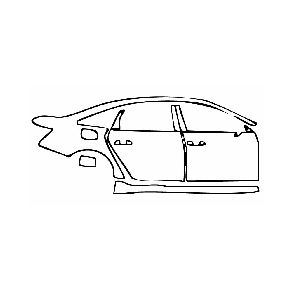 Pre-Cut PPF Audi A6 A6L TFSI e Base 2024 - PPF-Kits