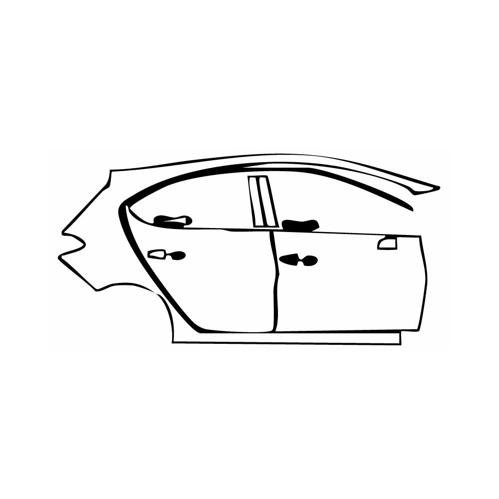 Pre-Cut PPF Honda City (BR) Hatchback 2024 - PPF-Kits
