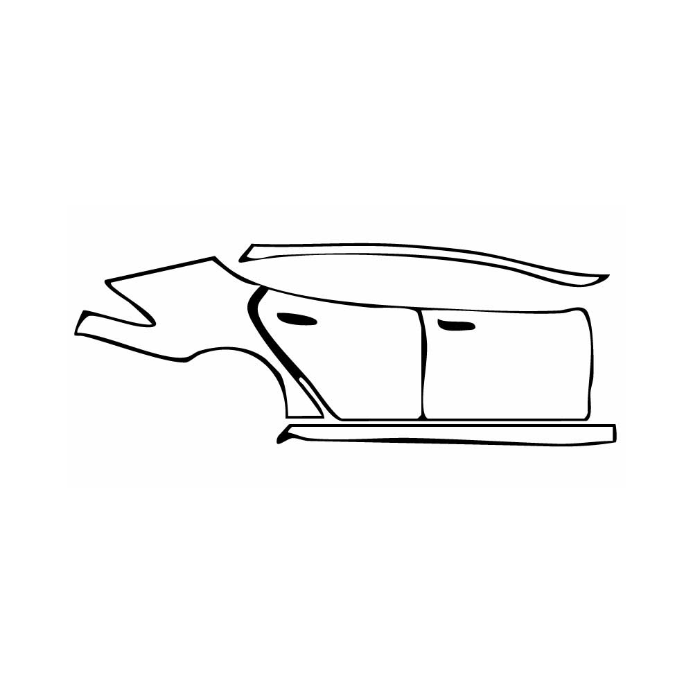 Pre-Cut PPF Tesla Model S 2022 - PPF-Kits