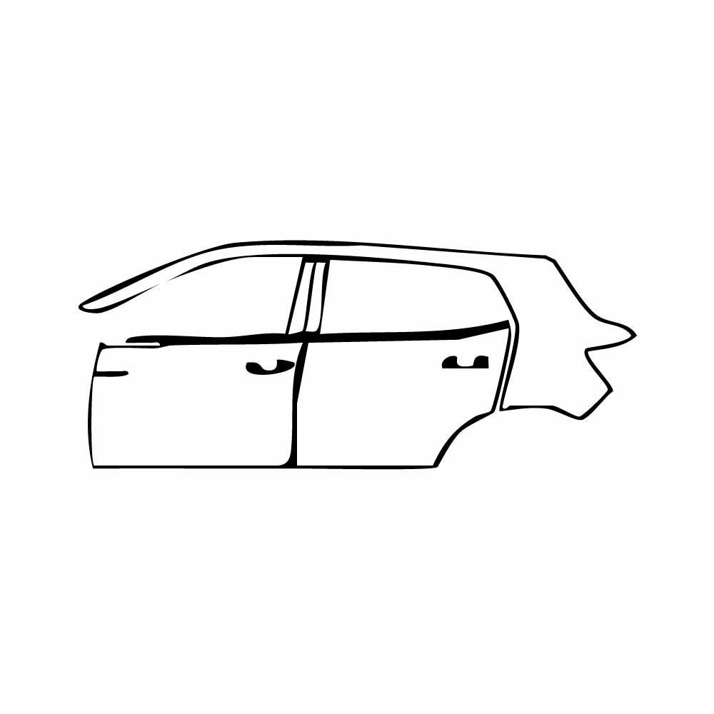 Pre-Cut PPF Volkswagen Tacqua R-line 2020 - PPF-Kits