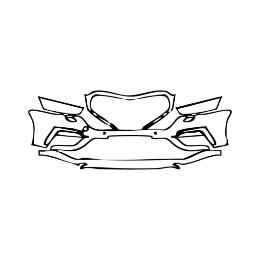 Pre-Cut PPF Skoda Octavia (EU) Hatch VRS 2022 - PPF-Kits