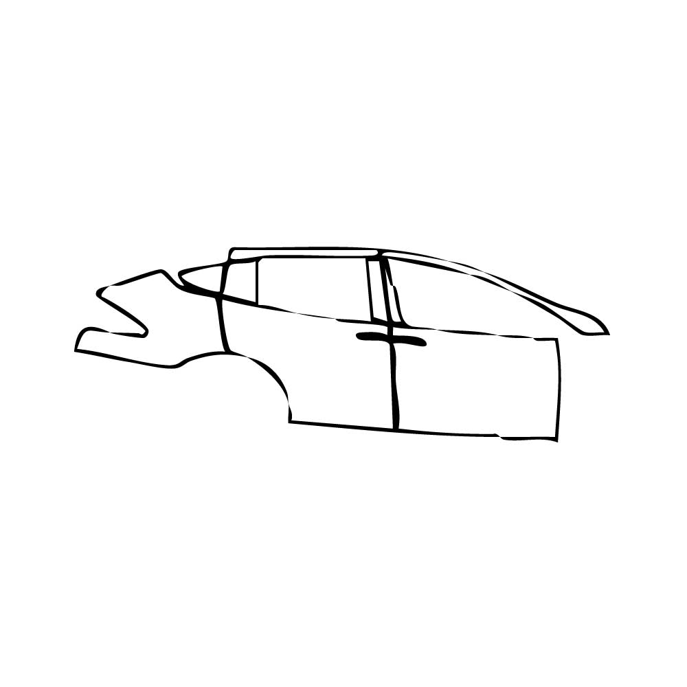 Pre-Cut PPF Tesla Model X Base 2016 - PPF-Kits