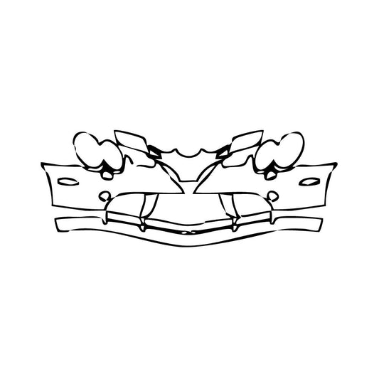 Pre-Cut PPF Mercedes-Benz SLR SLR McLaren 2004 - PPF-Kits