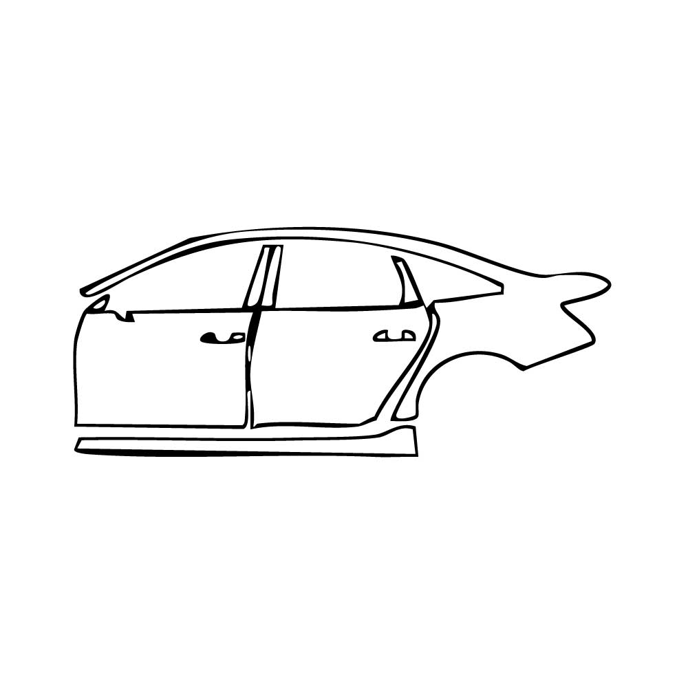 Pre-Cut PPF Audi A6 A6L Base 2025 - PPF-Kits