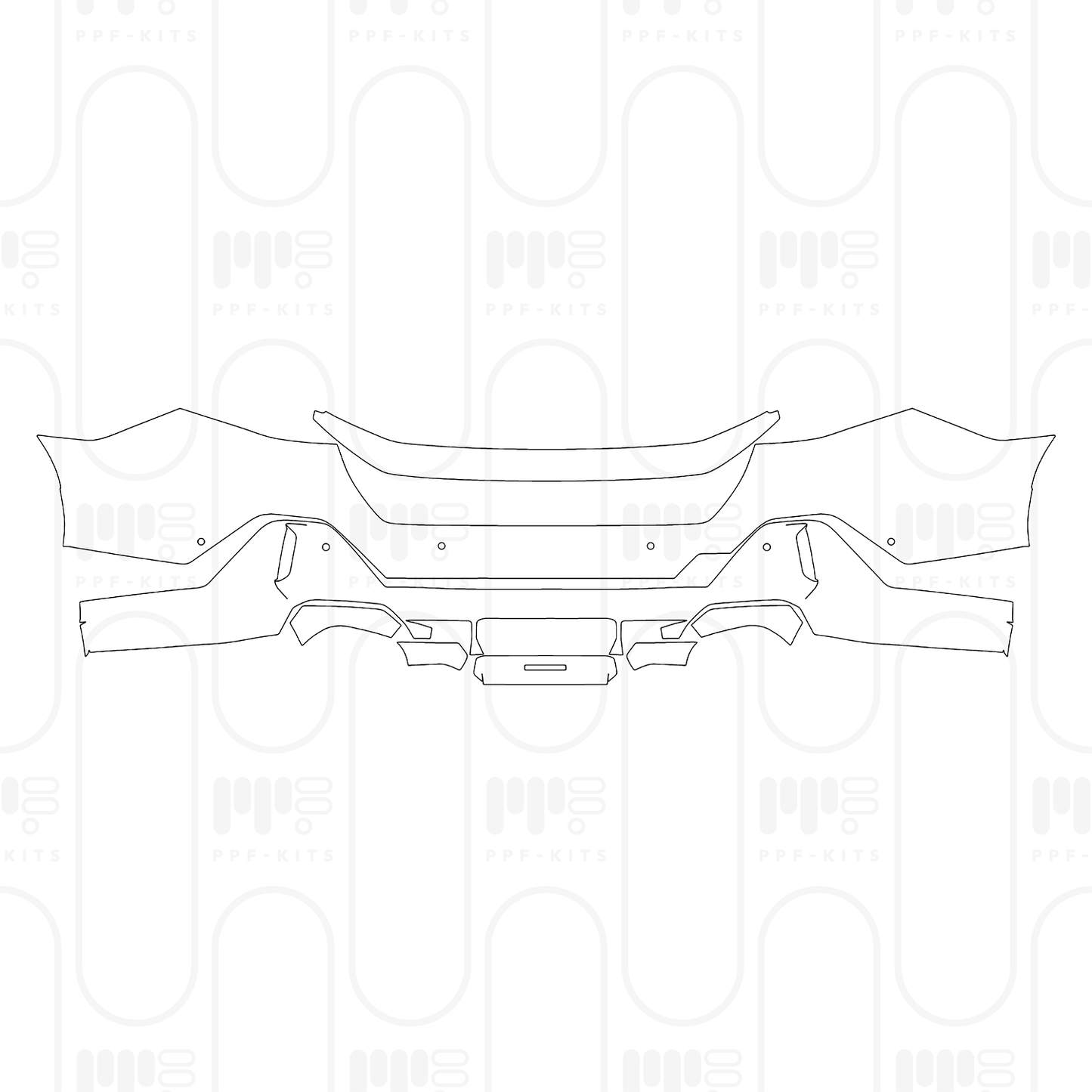 PPF precortado BMW i5 Saloon Standard Wheelbase M Sport 2025