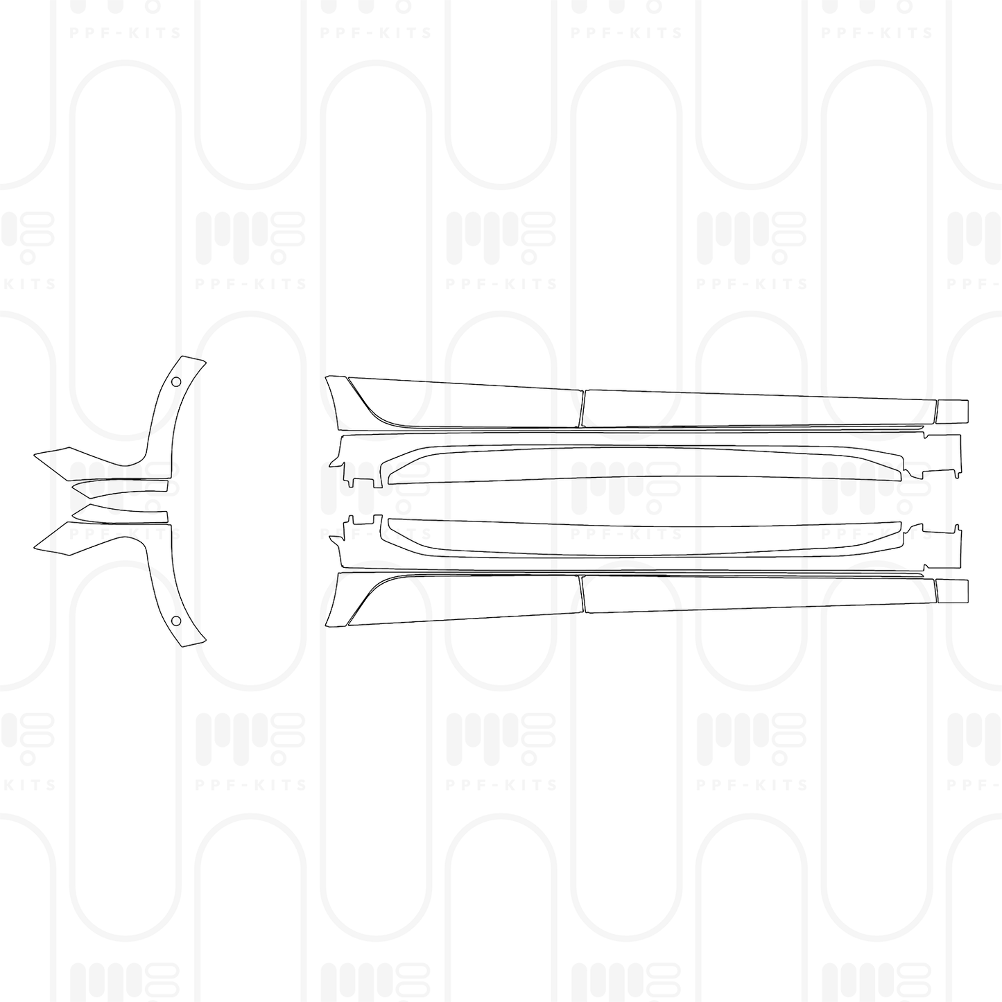 Pre-Cut PPF Audi A3 Sedan RS3 2026