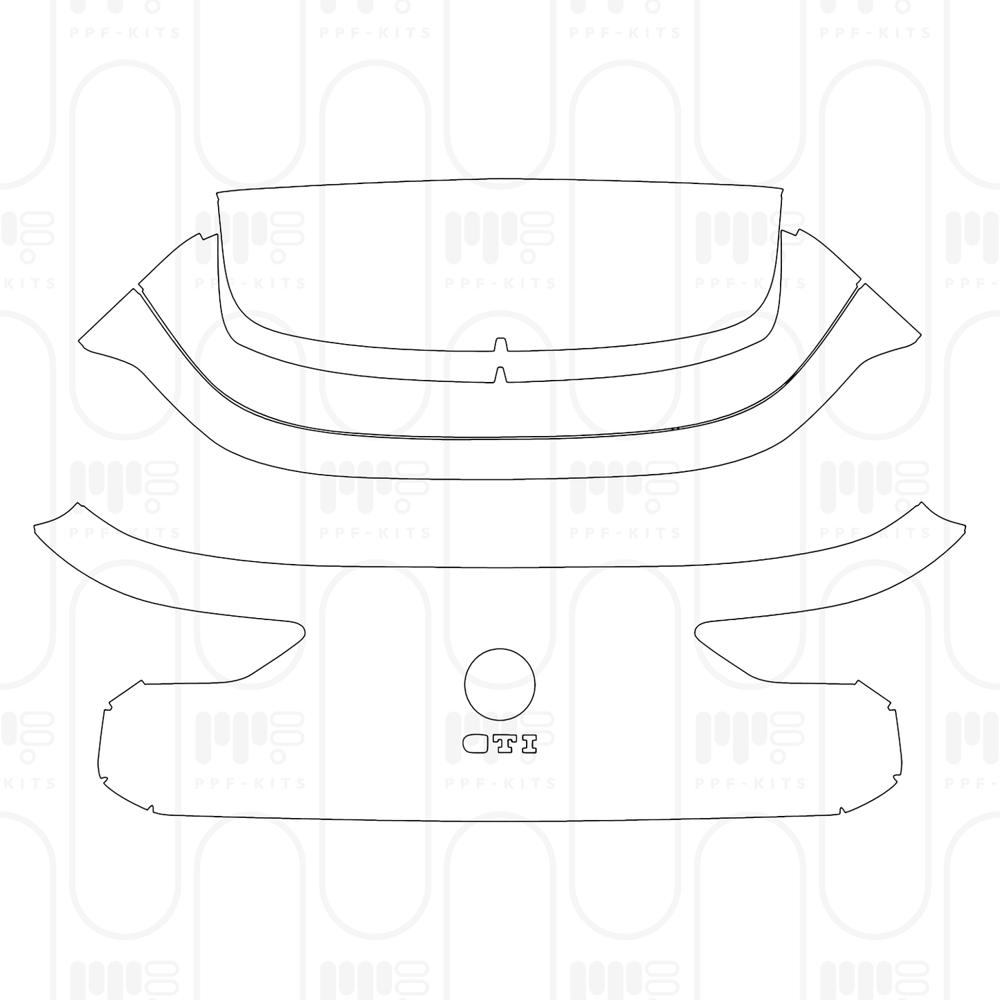 Pre-Cut PPF Volkswagen Golf GTI 2026