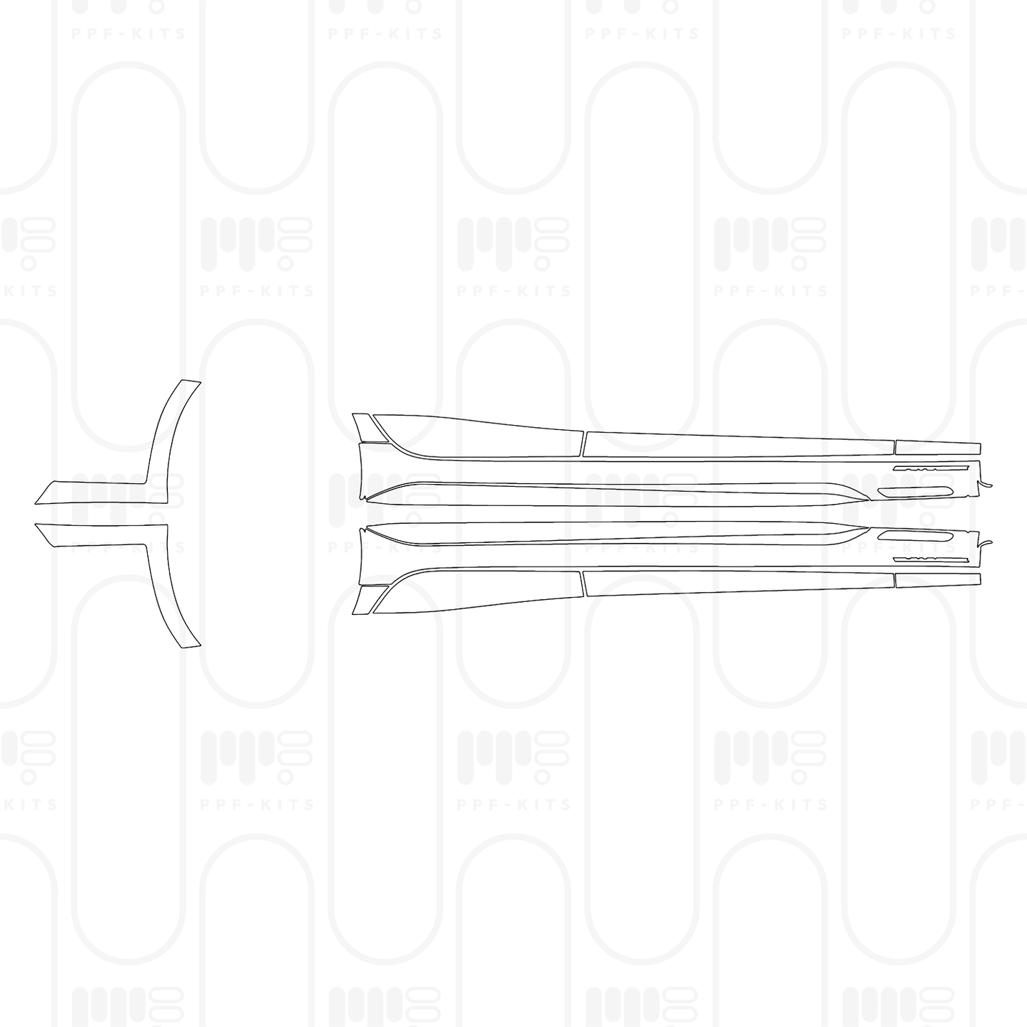 Pre-Cut PPF BMW 3 Series Sedan M340i 2026