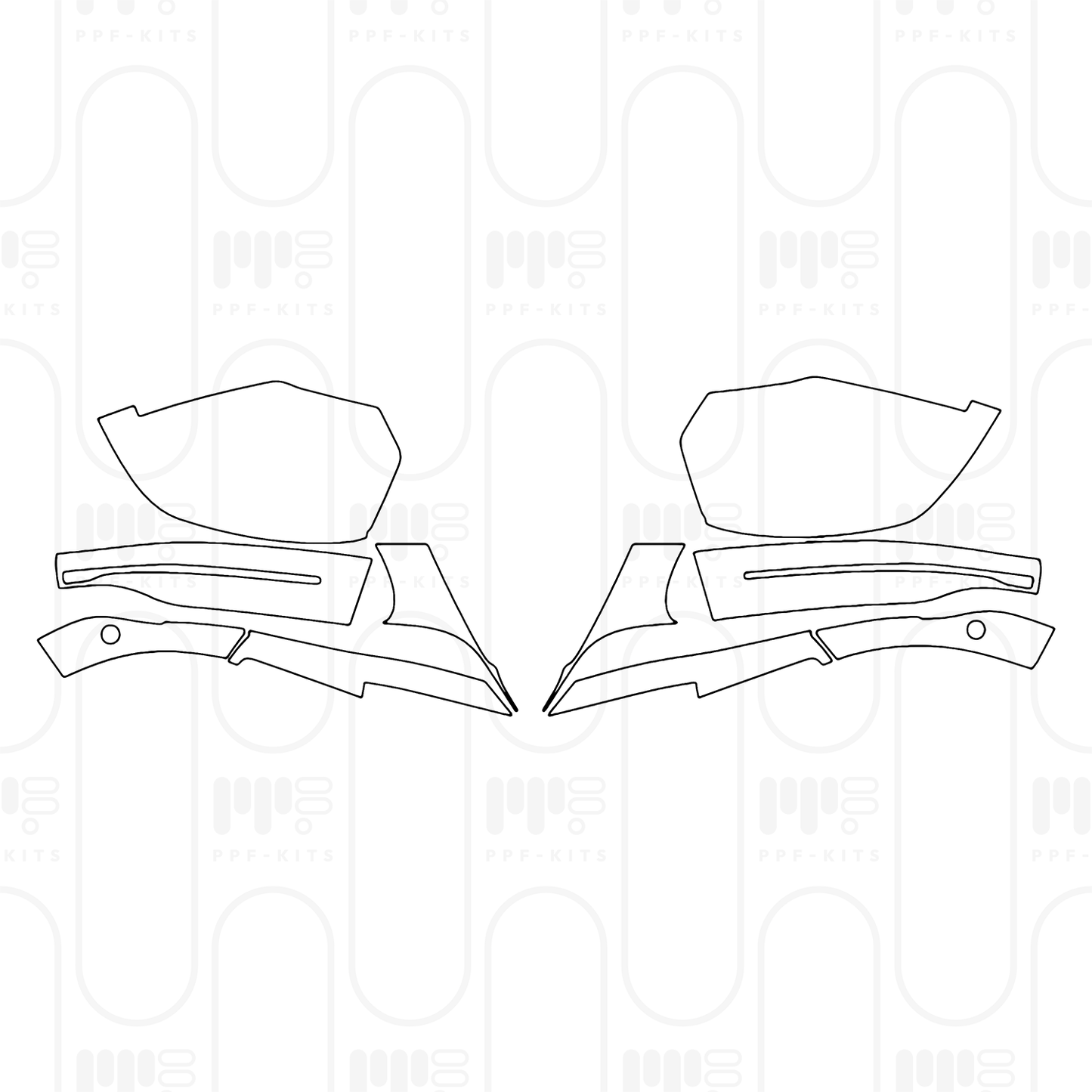 Pre-Cut PPF BMW i5 Sedan Standard Wheelbase M60i 2024