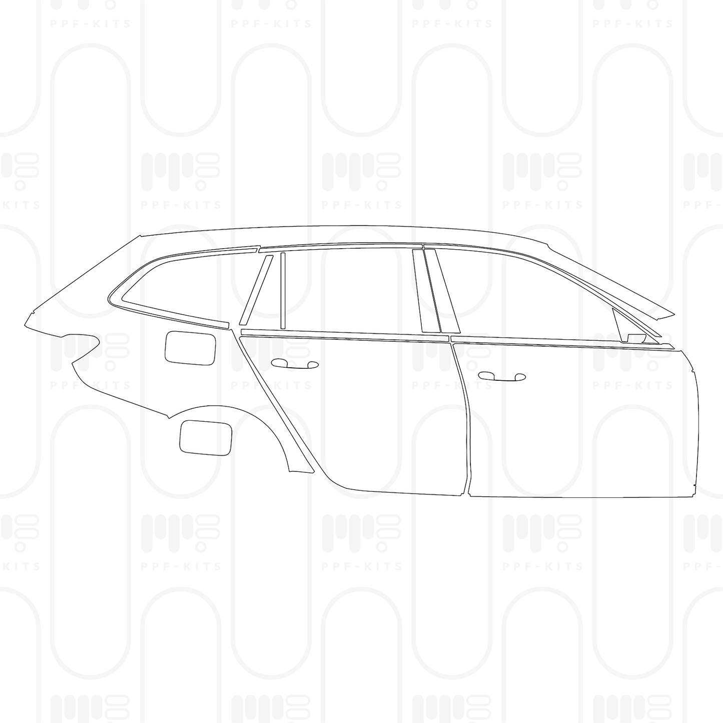Pre-Cut PPF BMW 3 Series Touring M3 CS 2025