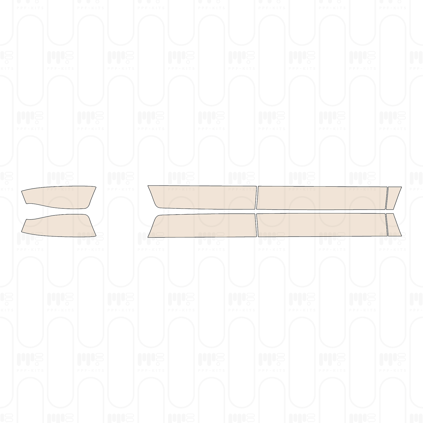 Pre-Cut PPF Rivian R1S 2025