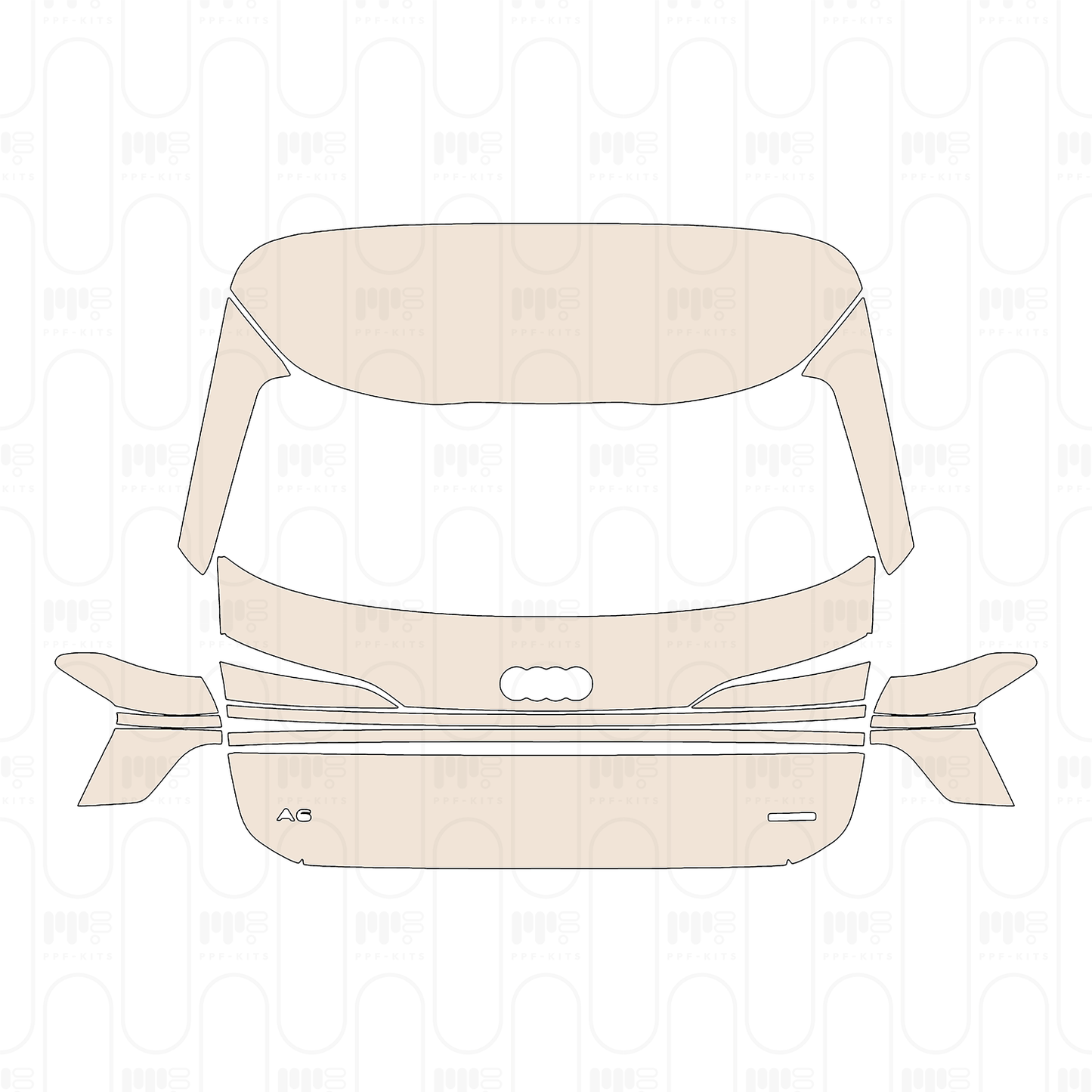 PPF precortado Audi A6 Avant S-line 2025