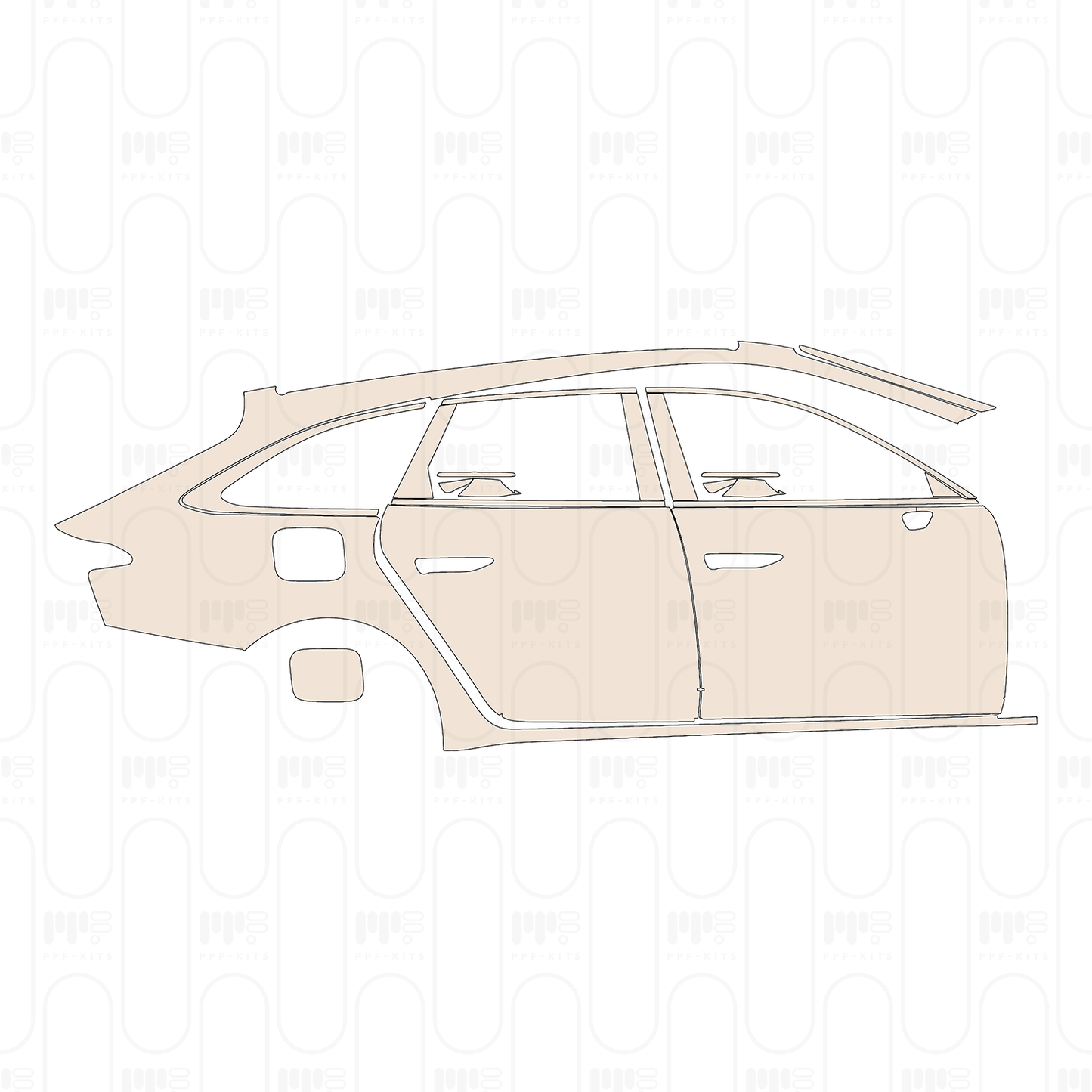 PPF precortado Audi A6 Avant Base 2025