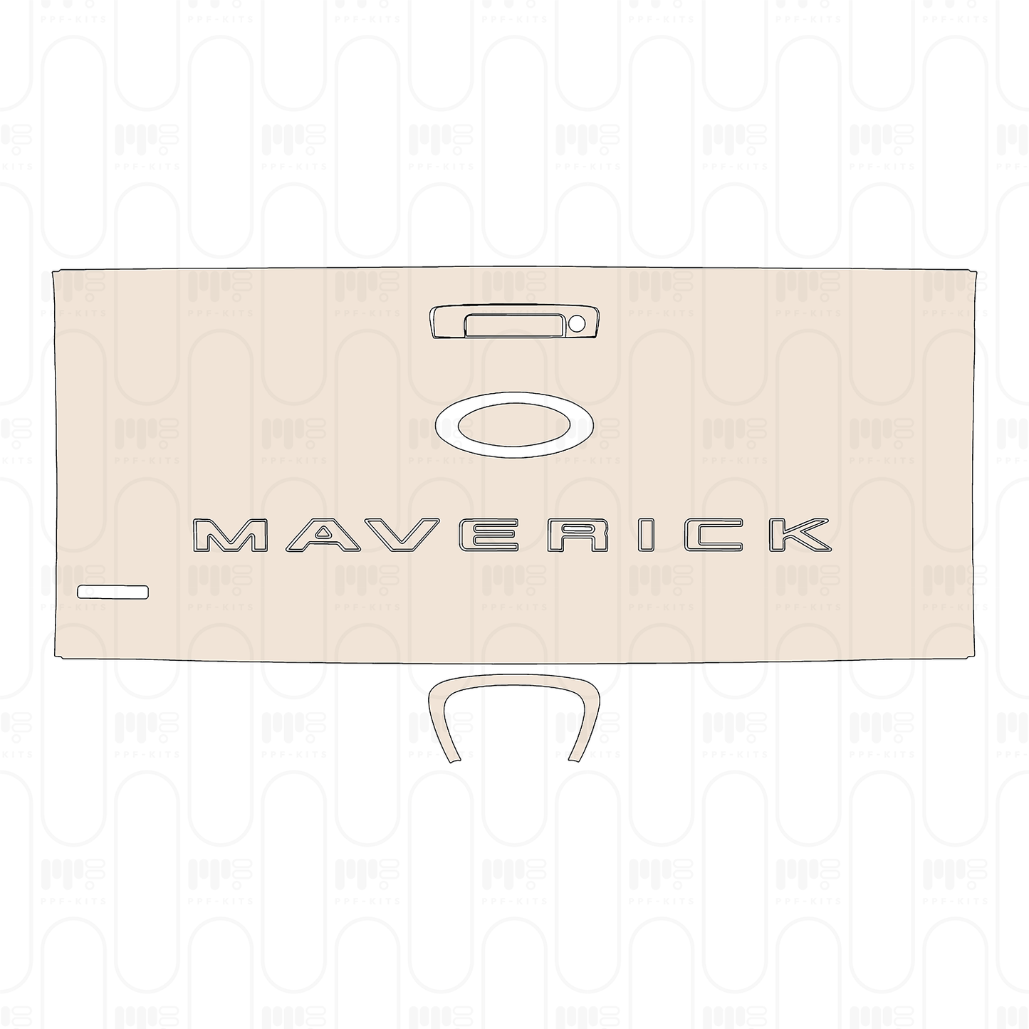 PPF precortado Ford Maverick LARIAT 2025