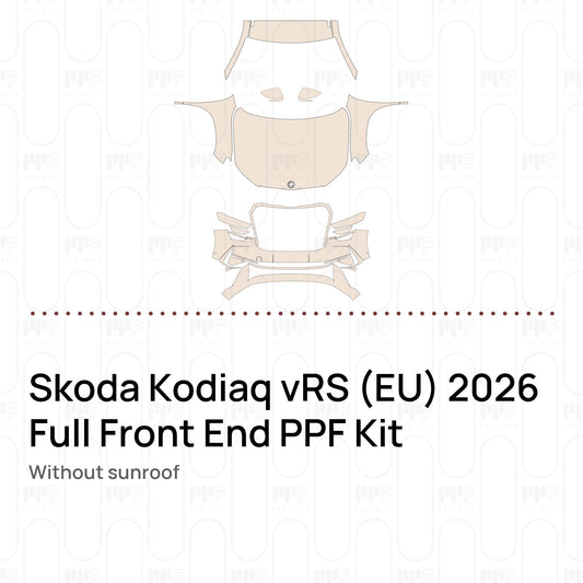 Without sunroof / PPF-Kits PK-G2