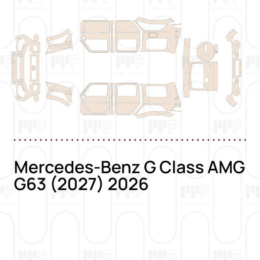 Mercedes-Benz G Class AMG G63 (2027) 2026 – Pre-Cut PPF