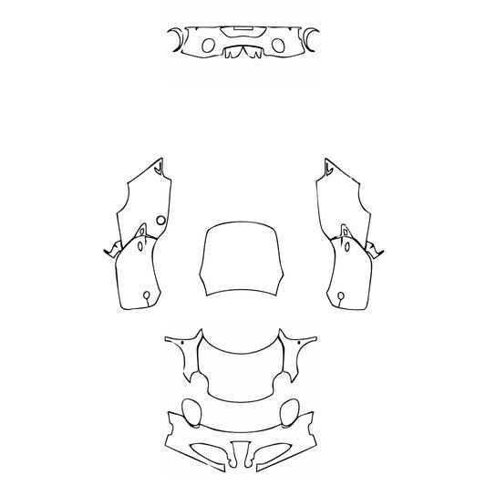 Pre-Cut PPF Alfa Romeo 4C Coupe 2017 - PPF-Kits