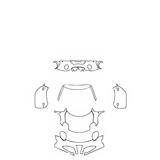 Pre-Cut PPF Alfa Romeo 4C Spider 2015 - PPF-Kits