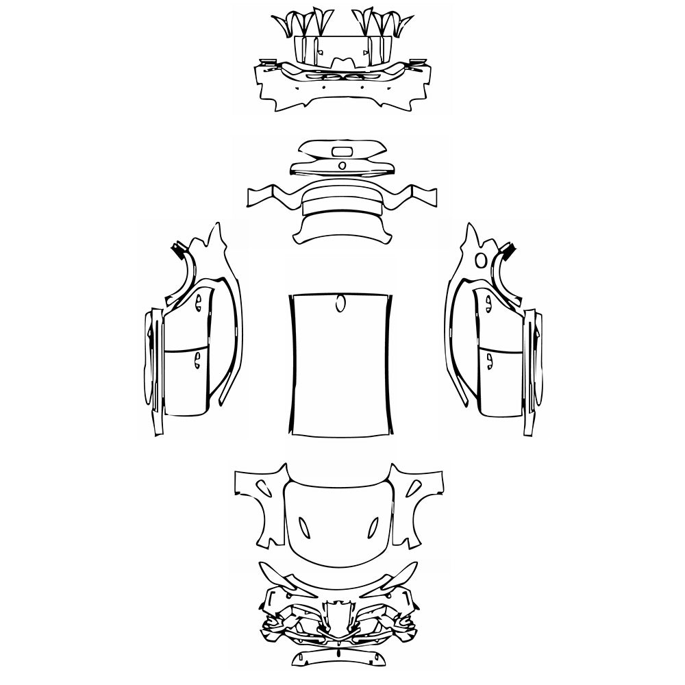 Pre-Cut PPF Alfa Romeo Giulia GTA M 2024 - PPF-Kits