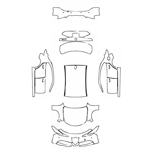 Pre-Cut PPF Alfa Romeo Giulia Sport 2017 - PPF-Kits