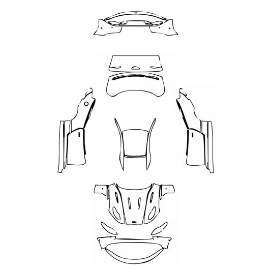 Pre-Cut PPF Aston Martin DB11 V12 Coupe 2023 - PPF-Kits