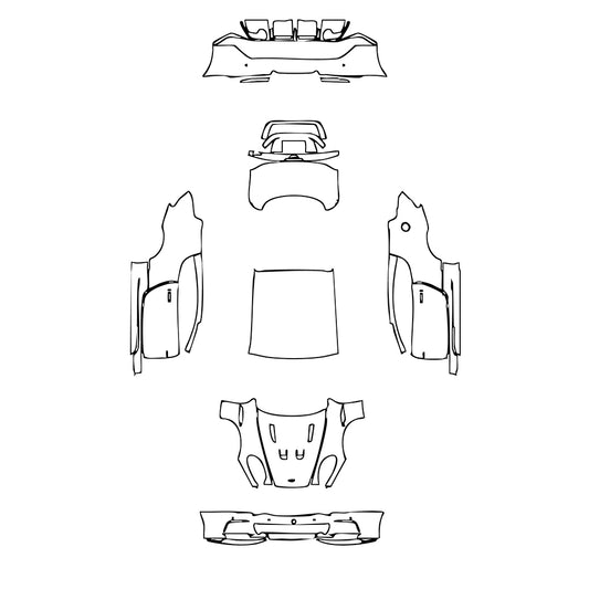 Pre-Cut PPF Aston Martin DBS 2013 - PPF-Kits