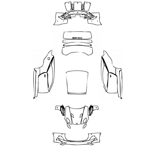 Pre-Cut PPF Aston Martin DBS Superleggera 2020 - PPF-Kits
