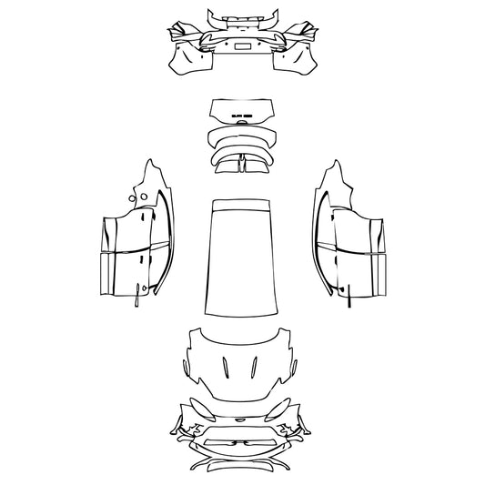 Pre-Cut PPF Aston Martin DBX 707 2022 - PPF-Kits