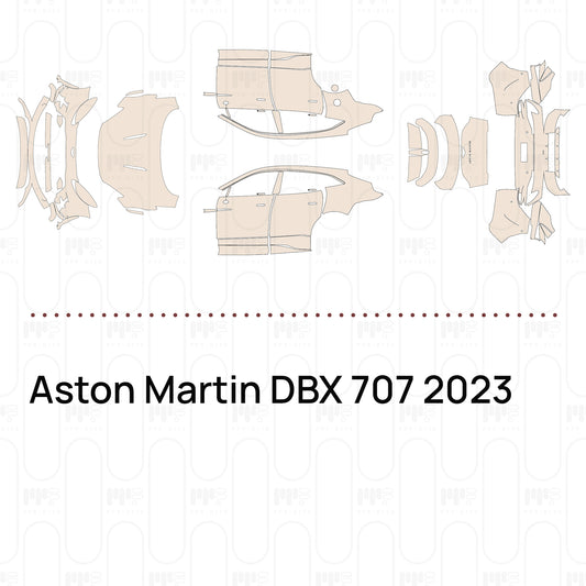 Pre-Cut PPF Aston Martin DBX 707 2023