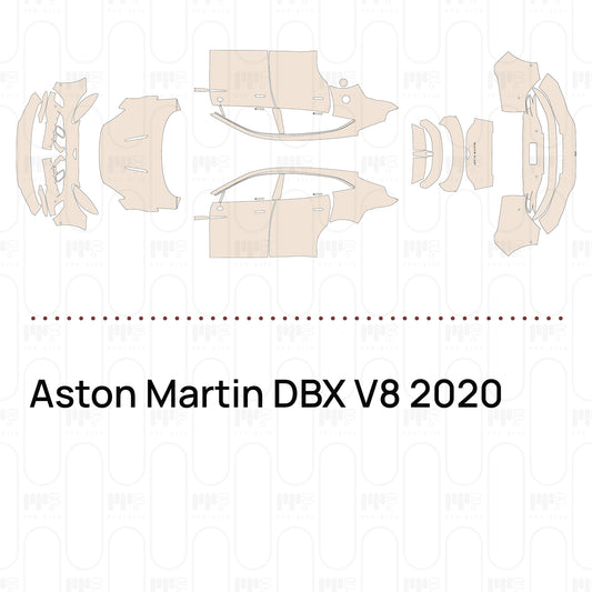 Pre-Cut PPF Aston Martin DBX V8 2020