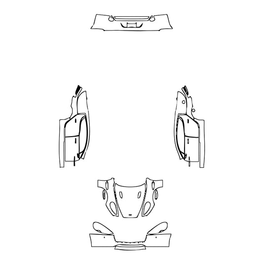 Pre-Cut PPF Aston Martin Rapide S 2016 - PPF-Kits