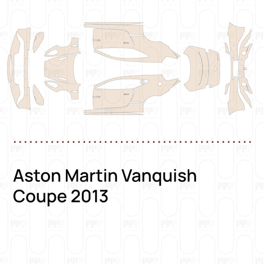 Pre-Cut PPF Aston Martin Vanquish Coupe 2013