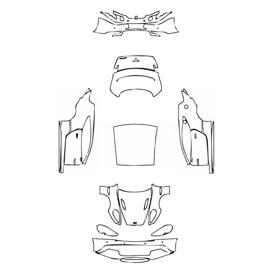 Pre-Cut PPF Aston Martin Vanquish Coupe 2015 - PPF-Kits