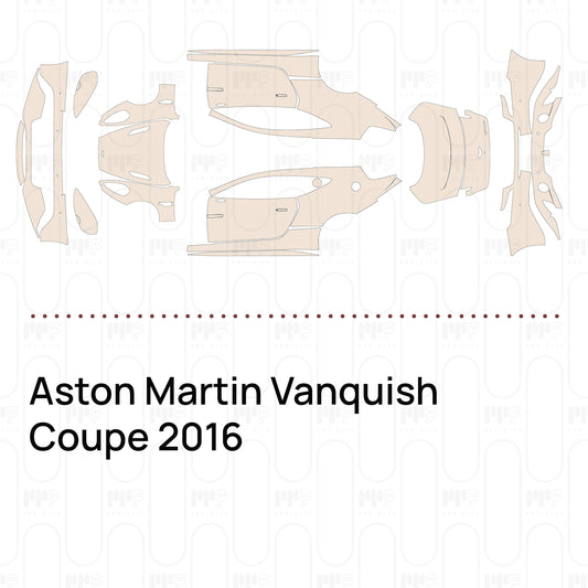 Pre-Cut PPF Aston Martin Vanquish Coupe 2016