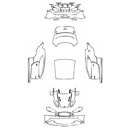 Pre-Cut PPF Aston Martin Vanquish S Coupe 2017 - PPF-Kits