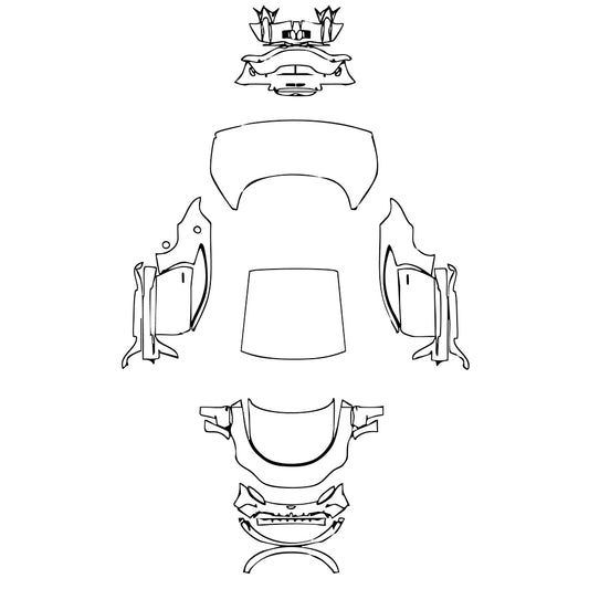 Pre-Cut PPF Aston Martin Vantage V12 Coupe 2023 - PPF-Kits