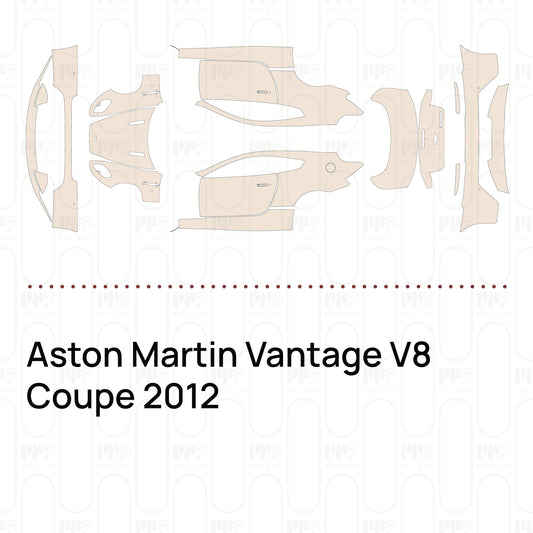 Pre-Cut PPF Aston Martin Vantage V8 Coupe 2012