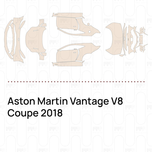 Pre-Cut PPF Aston Martin Vantage V8 Coupe 2018