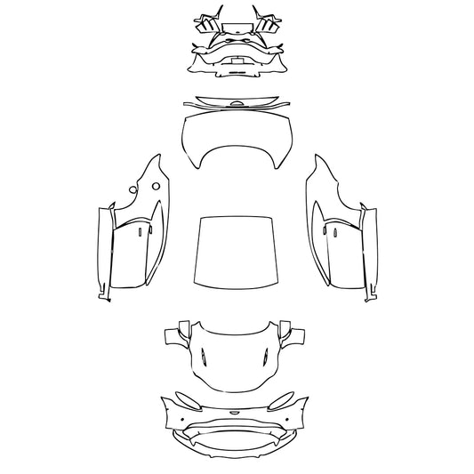 Pre-Cut PPF Aston Martin Vantage V8 Coupe 2024 - PPF-Kits