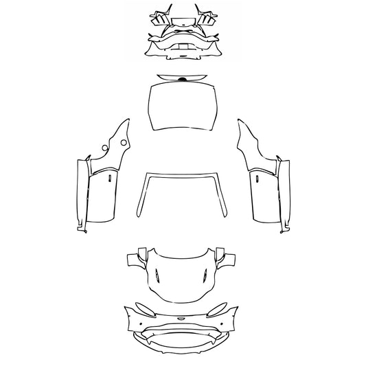 Pre-Cut PPF Aston Martin Vantage V8 Roadster 2019 - PPF-Kits