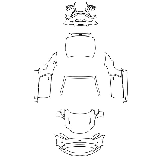 Pre-Cut PPF Aston Martin Vantage V8 Roadster 2023 - PPF-Kits