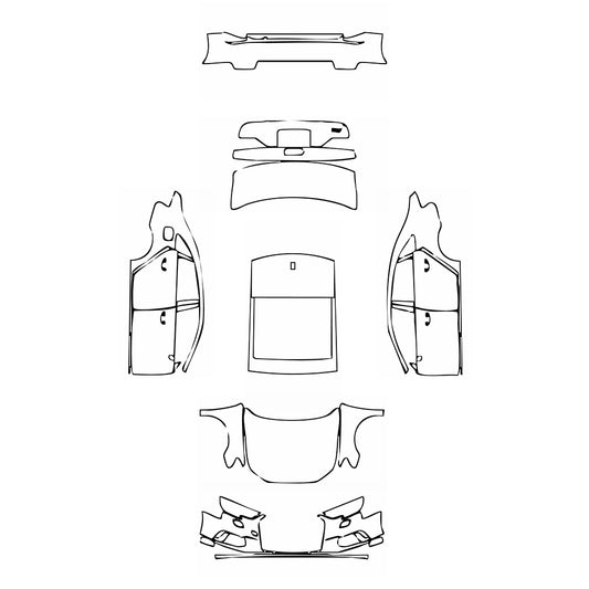Pre-Cut PPF Audi A3 Limousine Base 2018 - PPF-Kits