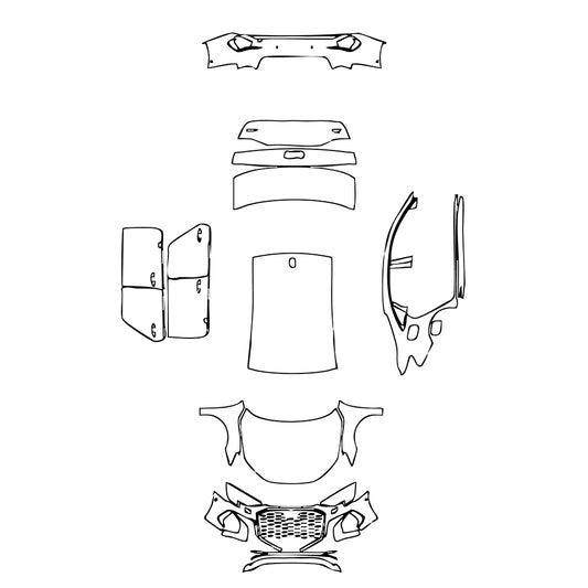 Pre-Cut PPF Audi A3 Limousine S-line 2022 - PPF-Kits
