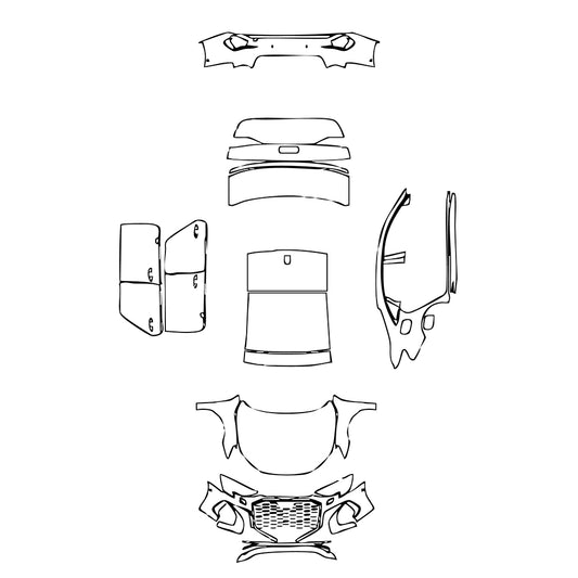 Pre-Cut PPF Audi A3 Limousine S3 2024 - PPF-Kits