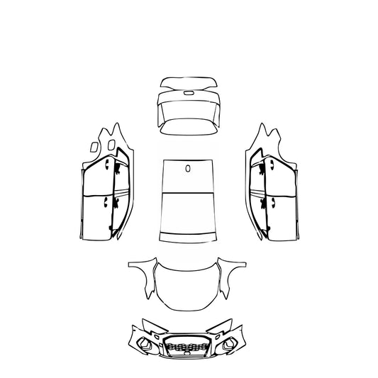 Pre-Cut PPF Audi A3 Sportback Base 2022 - PPF-Kits