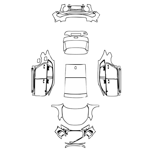 Pre-Cut PPF Audi A3 Sportback RS3 2022 - PPF-Kits
