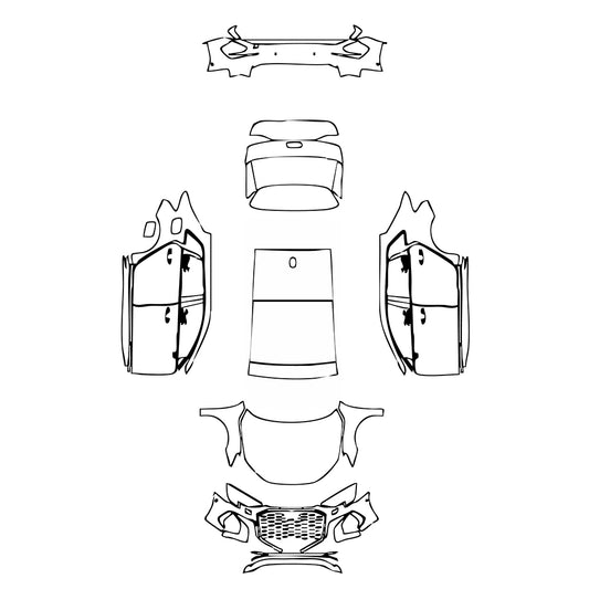 Pre-Cut PPF Audi A3 Sportback S-line 2022 - PPF-Kits